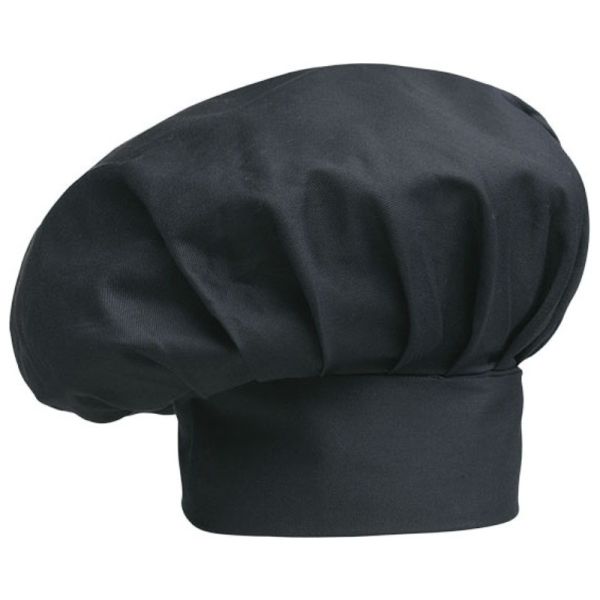 Cappello cuoco HAT Colore Nero 
