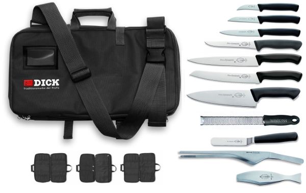 Valigetta coltelli Dick Microplane
