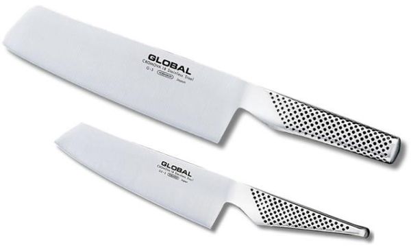 coltelli da verdure di Global G5 e GS5