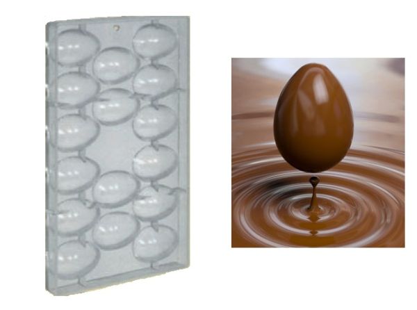 Stampo in policarbonato per Ovetti di Pasqua 20 gr