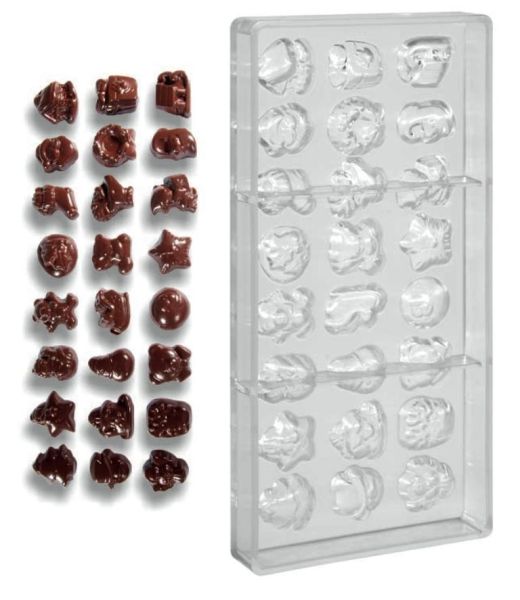 Stampo in policarbonato cioccolatini Mignon