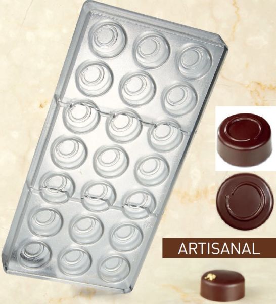 Stampo in policarbonato per cioccolato Linea Artisanal