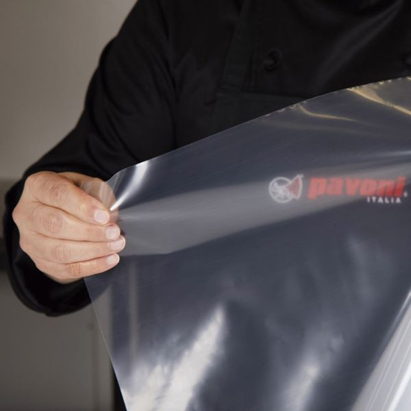 Fogli chitarra 390 x 390 mm - Materiale LDPE spessore 100 micron - 100 pz per scatola in risma da 25 pezzi