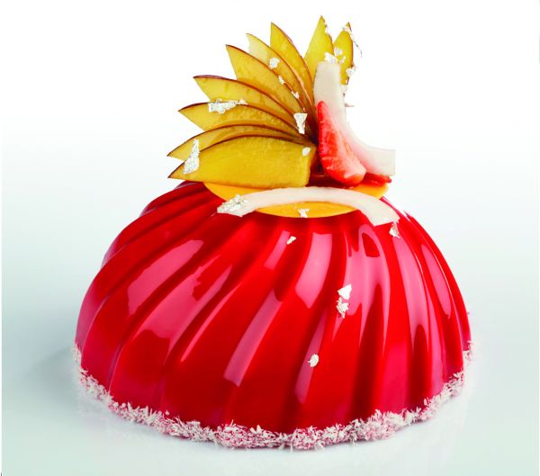 Tortiera in silicone singola Pavocake Ø 180 x h 90 mm