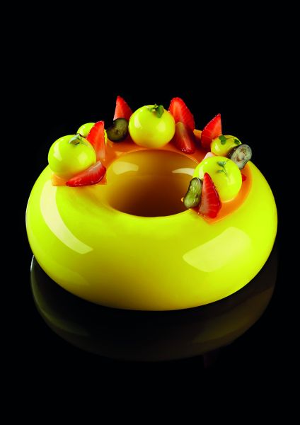 Tortiera 3D Pavocake GALAXY Ø 175 x h 55 mm, Ø interno 55 mm - vol.1000 ml + pack