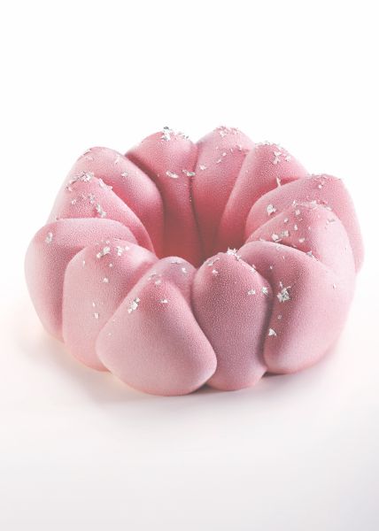 Tortiera 3D Pavocake NEVADA  Ø esterno 180 mm, Ø interno 36 mm x h 70mm - vol. 1150 ml