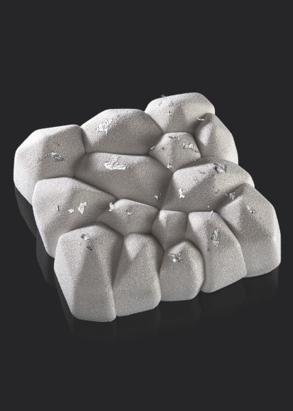 Tortiera 3D Pavocake AMETISTA 165 x 165 x h 50 mm - vol. 1000 ml + pack