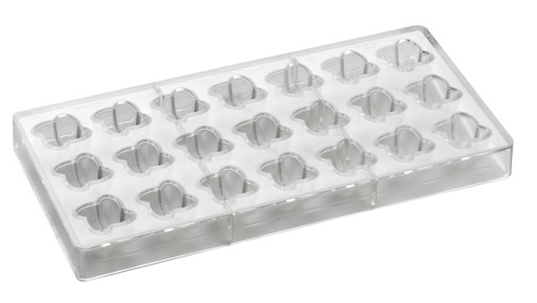 Stampo per praline INNOVATION 275 x 135 mm, 21 pezzi 30 x 30 x h 18 mm - vol. 10 gr
