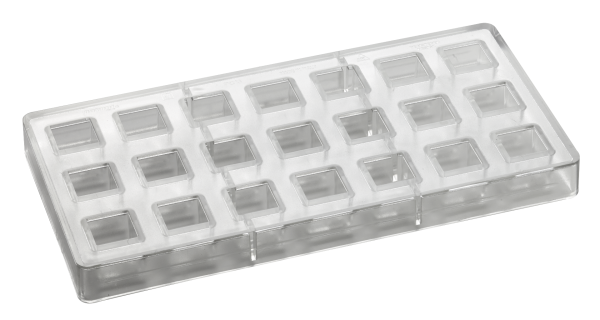Stampo per praline INNOVATION 275 x 135 mm, 21 pezzi 22 x 22 x h 20 mm - vol. 10 gr