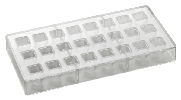 Stampo per praline INNOVATION 275 x 135 mm, 21 pezzi 18 x 18 x h 20 mm - vol. 10 gr