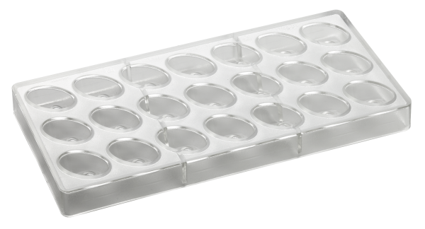 Stampo per praline BONBONS Bachour 275 x 135 mm, 21 pezzi 38 x 26 x h 18 mm - vol. 10 gr