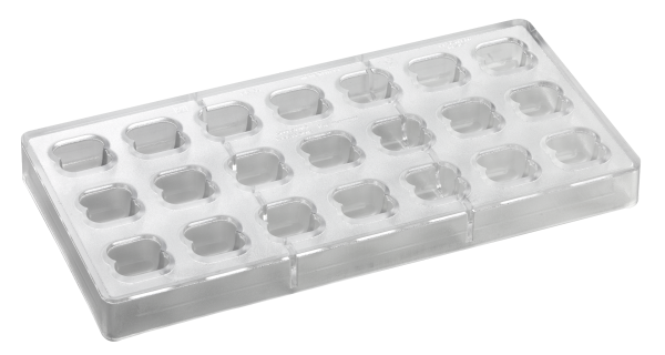Stampo per praline BONBONS Bachour 275 x 135 mm, 21 pezzi 26 x 26 x 16 h - vol. 10 gr