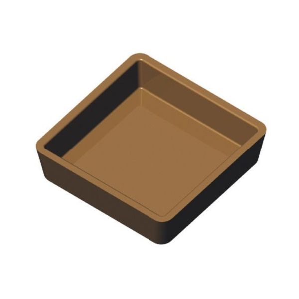 12 impronte quadrate 80x80/74x74 h 20 mm - Piastra per Cookmatic 380x330 mm