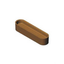 14 impronte eclair 126x32/123x30 h 15 mm - Piastra per Cookmatic 380x330 mm
