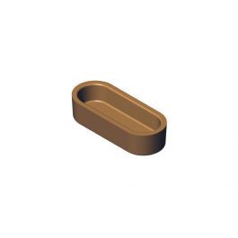24 impronte eclair 66x27/64x25 h 15 mm - Piastra per Cookmatic 380x330 mm