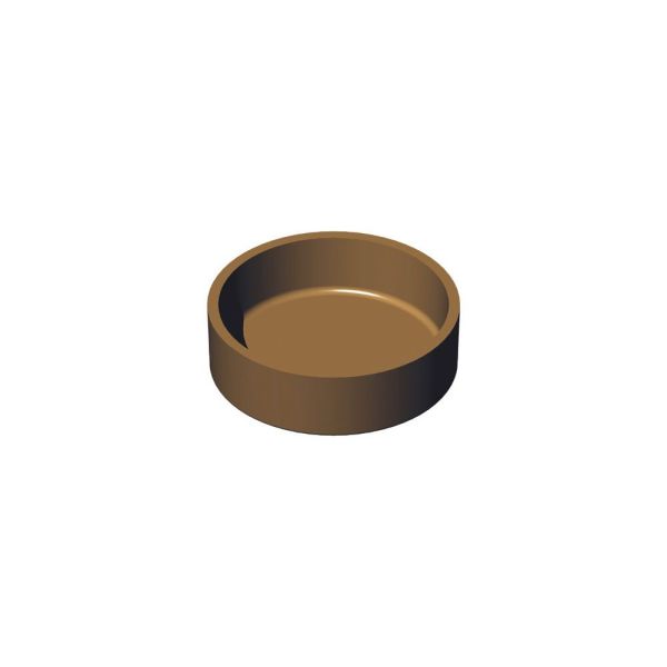 16 impronte tonde Ø 68/66 h 20 mm - Piastra per Cookmatic 380x330 mm