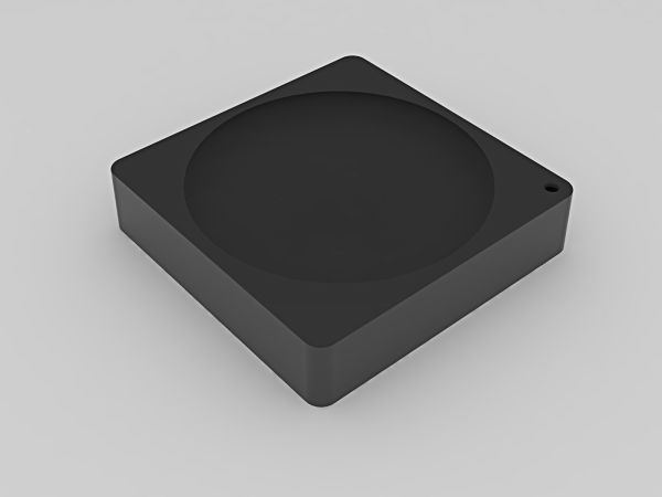 Stampo Pavoflex 3D in silicone FRISBEE 190 x 190 mm - 1 impronta Ø mm 180x40 h, vol. ~ 572 ml