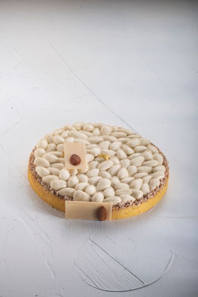 Top in silicone ALMONDS Laghi e Caridi - Ø mm 180x17 h vol. ~ 295 ml - dim stampo mm 190x190x19 h