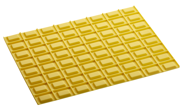 Tappetino in silicone per texture tronchetto CHOCOLAT 250 x 190 mm