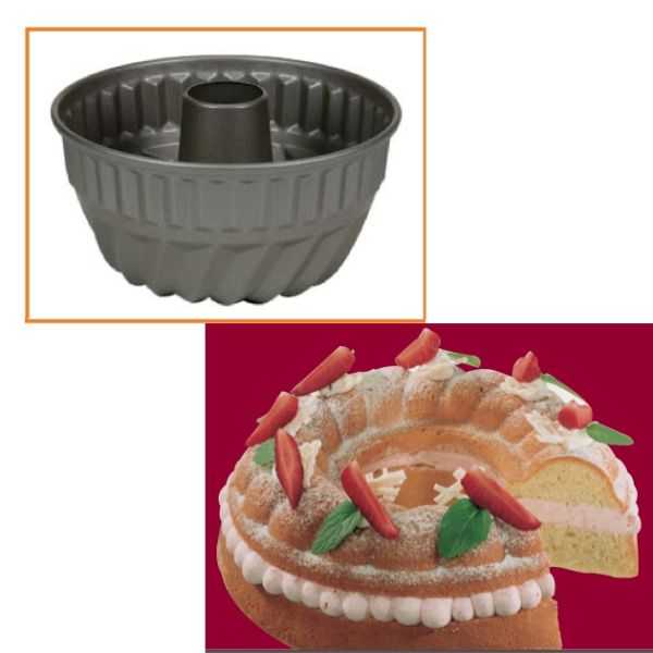 Stampo americano bordo festonato antiaderente