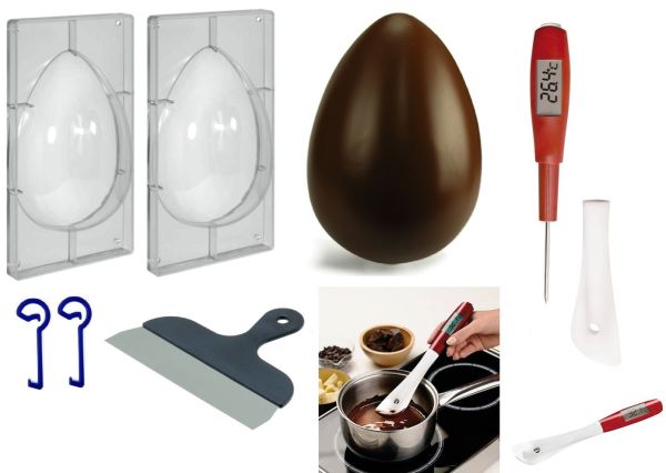 Kit Uovo di Pasqua artigianale 500 grammi