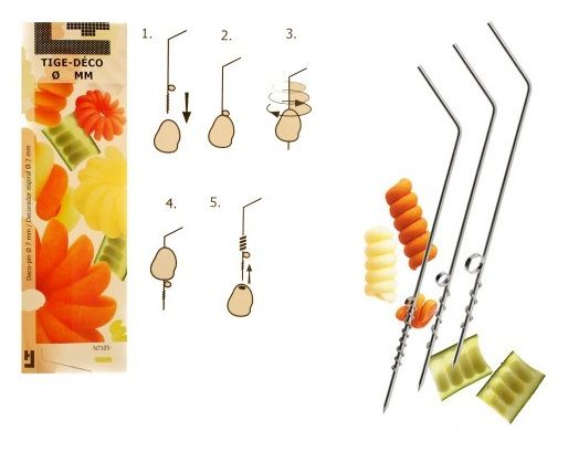 trio decora verdure a spirale