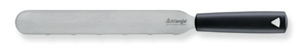 Coltello-spatola torte, semiflessibile con microdentatura