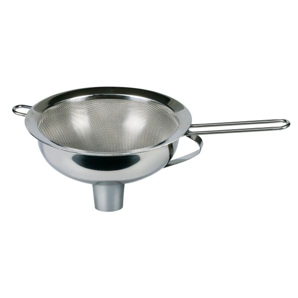 Imbuto in acciaio inox con inserto colino di iSi