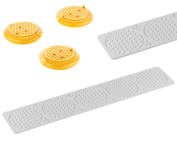Stampo in silicone Alvéolé 3 di Silikomart Professional