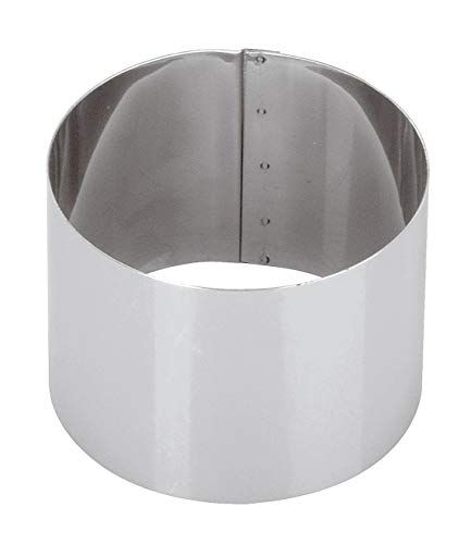 Anello per torte, mousse e timballi Diametro cm. 10 Altezza cm. 6