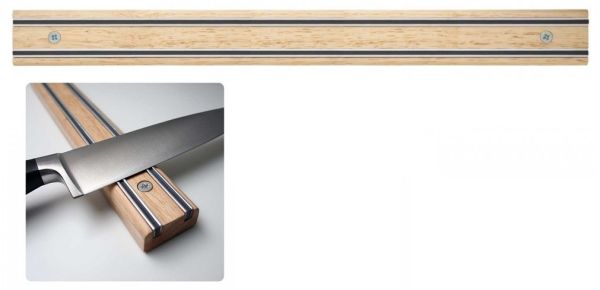 Barra magnetica per coltelli in Legno Lunghezza cm. 45