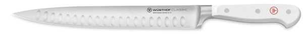 Coltello Affettare con alveole cm. 23 Serie Classic White di Wüsthof