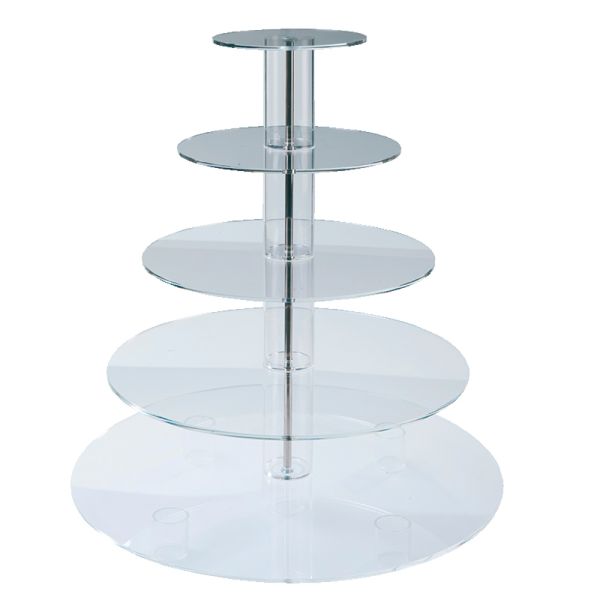 Espositore 5 piani tondi di Martellato Professional