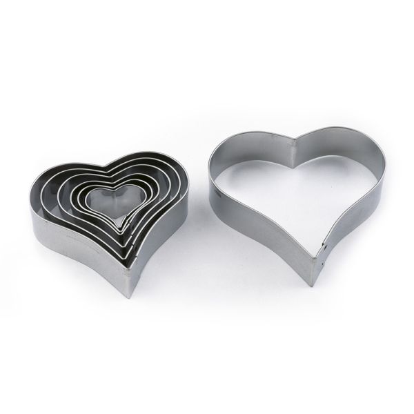 Set di tagliapasta a cuore - 1 di Martellato Professional