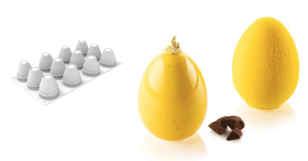 Stampo in silicone EGG 70 di Silikomart Professional