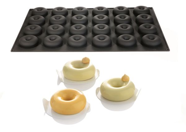 Stampo in silicone Donuts di Martellato