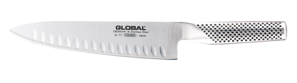 Coltello da cuoco Global con alveole G 77