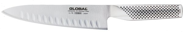 Coltello da cucina lama alveolata cm. 18 di Global - G78