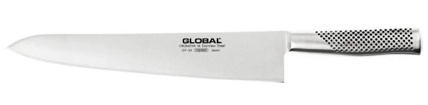 Coltello forgiato cuoco lama cm. 30 - Global GF35