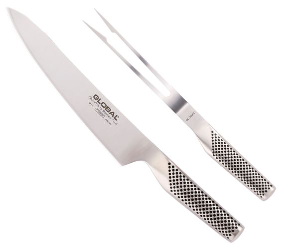 Set Coltelli Global Arrosto e forchettone