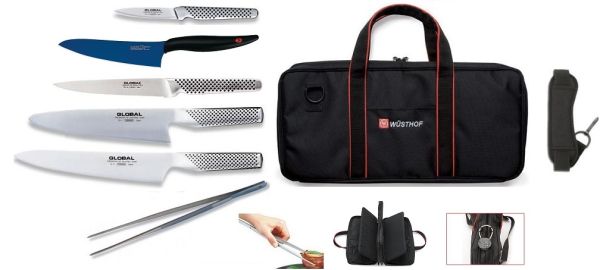 Valigetta SPECIALGlobal, Titanium Kasumi e Wusthof 