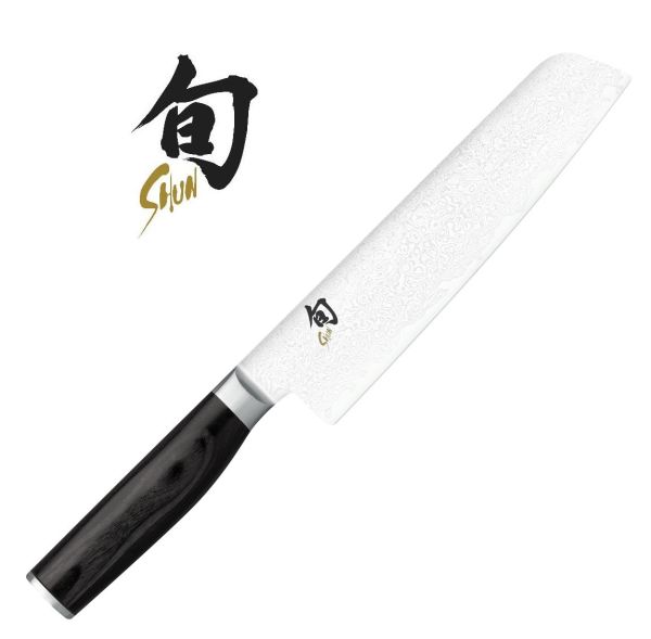 Coltello damascato Santoku Serie Shun Premier Tim Mälzer Minamo di Kai