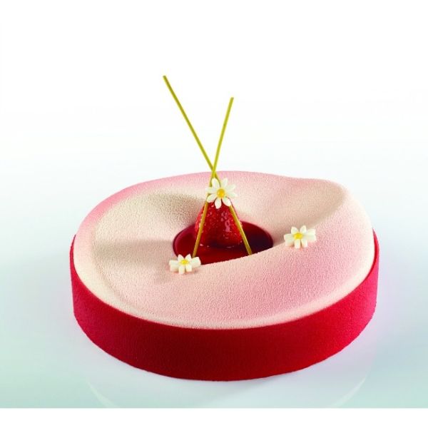 KE003 Tortiera in silicone singola di Pavoni Professional 