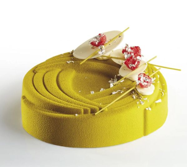 KE005 Tortiera in silicone singola Pavocake Ø 180 x h 45 mm di Pavoni Professional