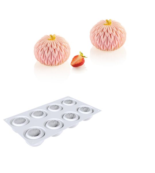 Stampo in silicone KIKU 70 di Silikomart Professional