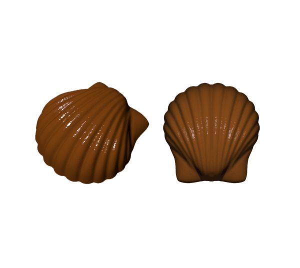 Stampo in policarbonato per cioccolato Conchiglia
