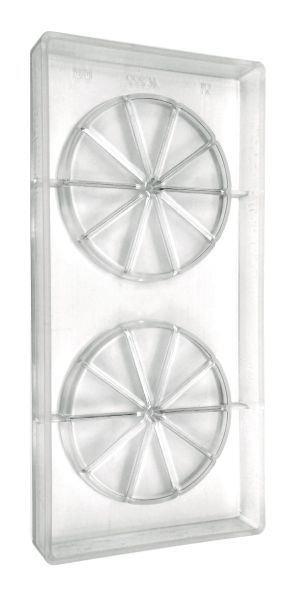 Stampo in policarbonato per cioccolato Torta a spicchi 100 grammi