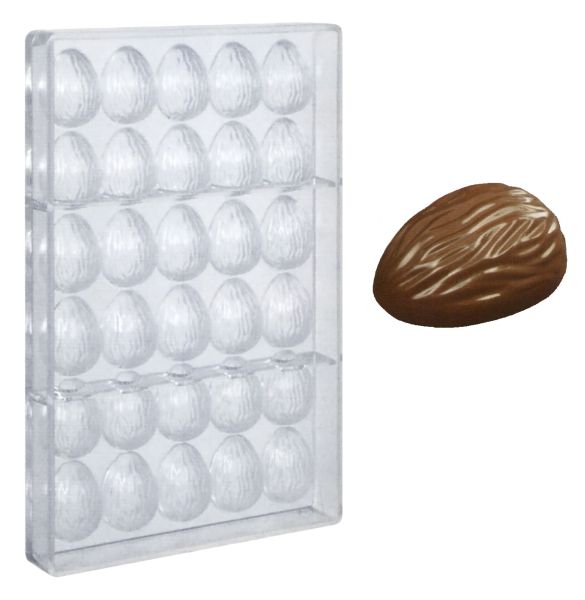 Stampo in policarbonato per cioccolatino Noce