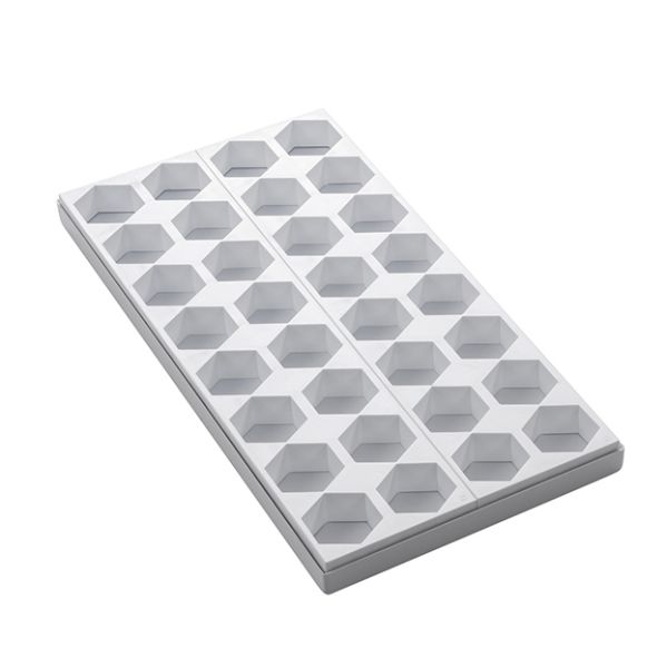 Exagonal - Stampo per mignon 46 x 41 x h 25 mm. 36 ml. 32 pcs. di Martellato Professional