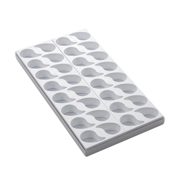 Comma - Stampo per mignon 55 x 35 x h 25 mm. 32 ml. 32 pcs. di Martellato Professional